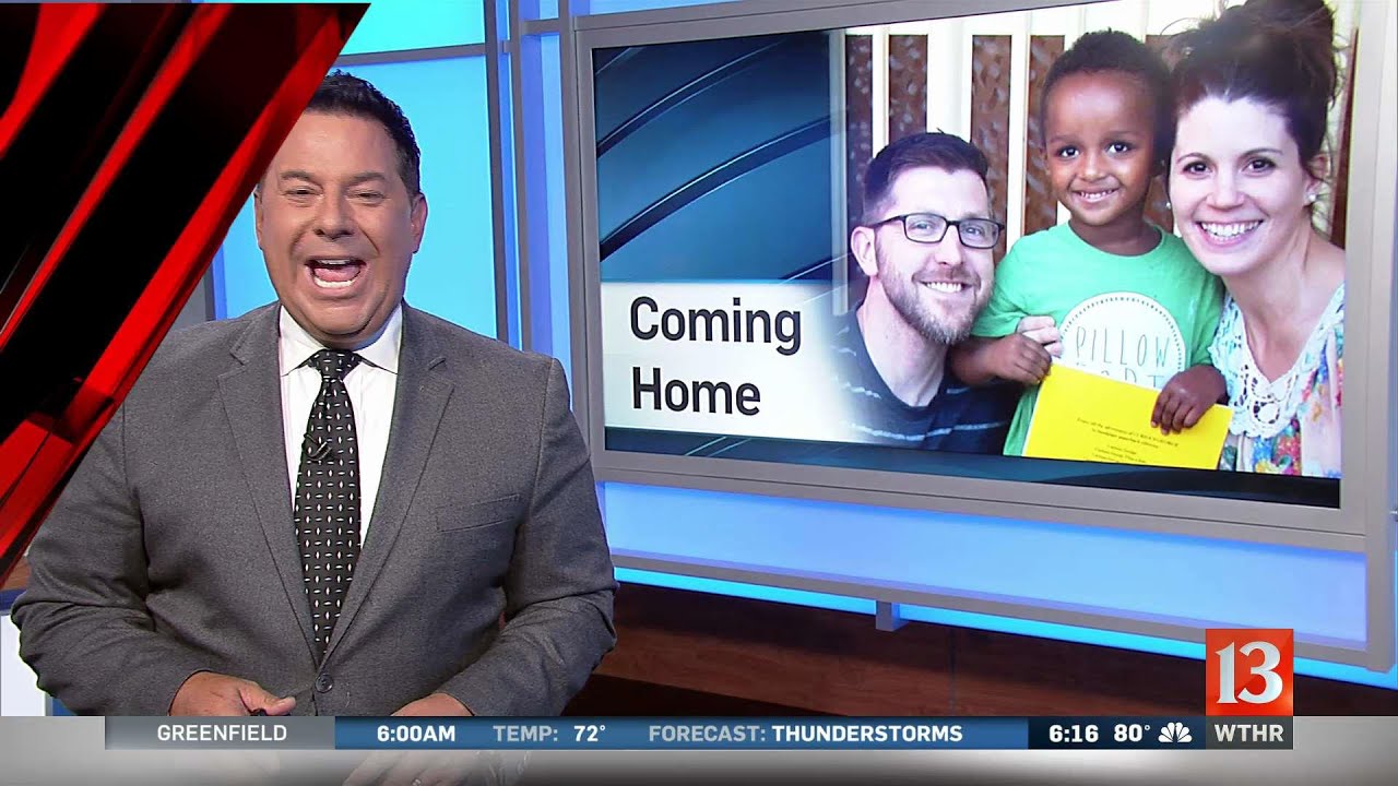 Homecoming for adopted son