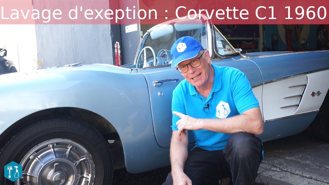 Lavage Corvette C1  de 1960