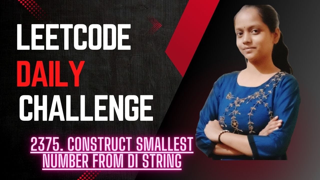 Leetcode | 2375  Construct Smallest Number From DI String | Java | Simple Approach | String Reverse