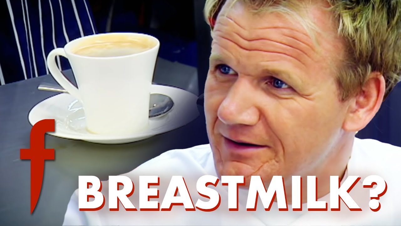 Breastmilk Cappuccino Sickens Gordon Ramsay | The F Word
