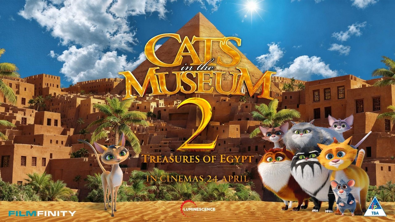 ‘Cats in the Museum 2: Treasures of Egypt’ official trailer
