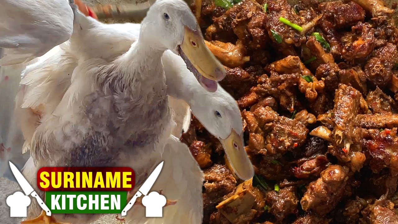 Ganzen Vlees (Kwa Kwa) Vers Slachten Koken In Soja Saus | Goose Meat  Slaughter Cooking In Soy Sauce