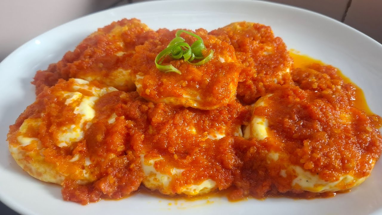 CARA MEMBUAT TELUR CEPLOK BALADO❗️MENU PRAKTIS UNTUK SAHUR