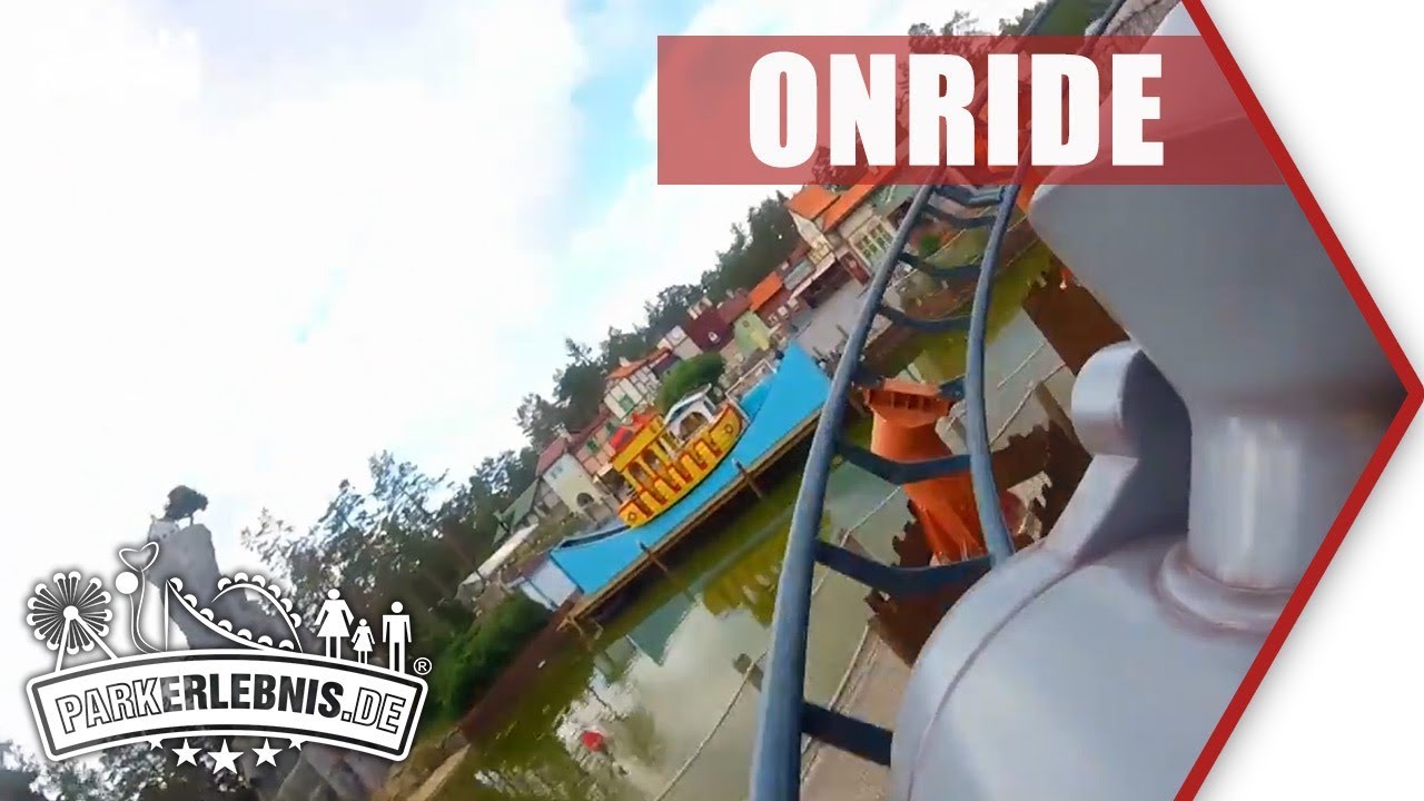 Godist&aring;get in Kolm&aring;rden - OnRide POV - Mitfahr-Video Kinder-Achterbahn