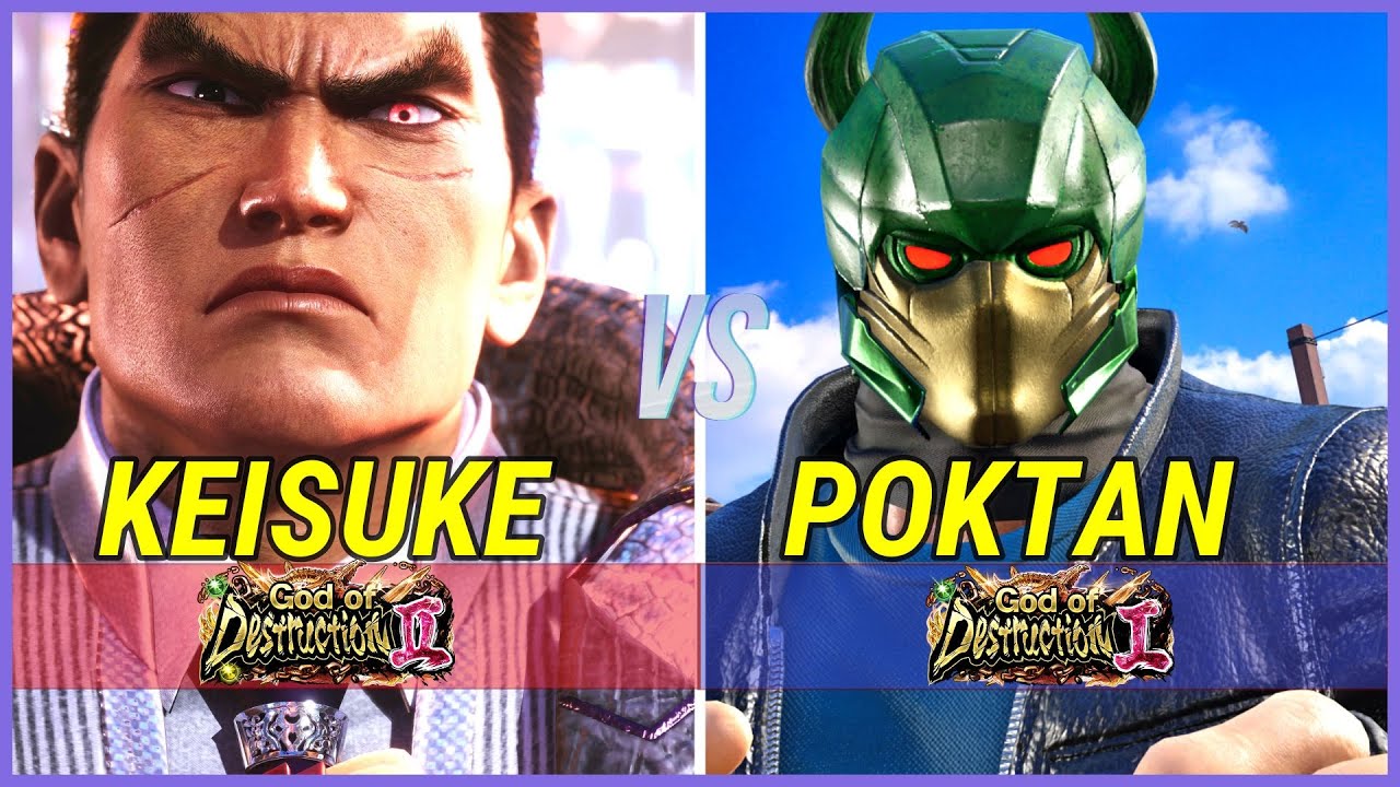 Tekken 8 | Keisuke (Kazuya) vs Poktan (King) High Level Gameplay