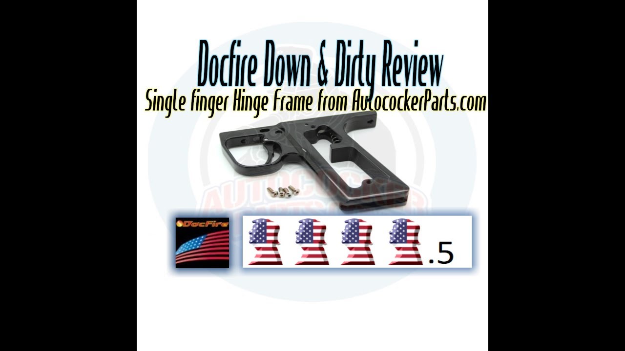 Autococker.com Single Finger Hinge Frame Review