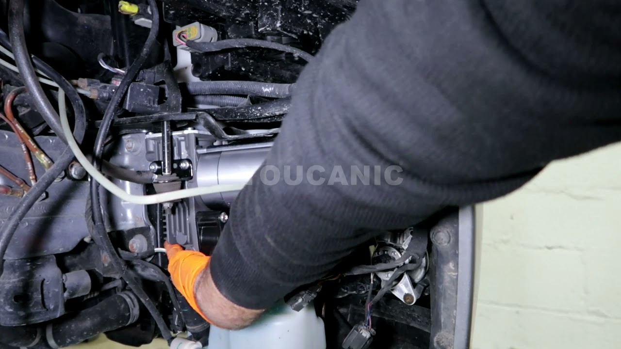 Mercedes Benz Air Suspension Compressor Replacement