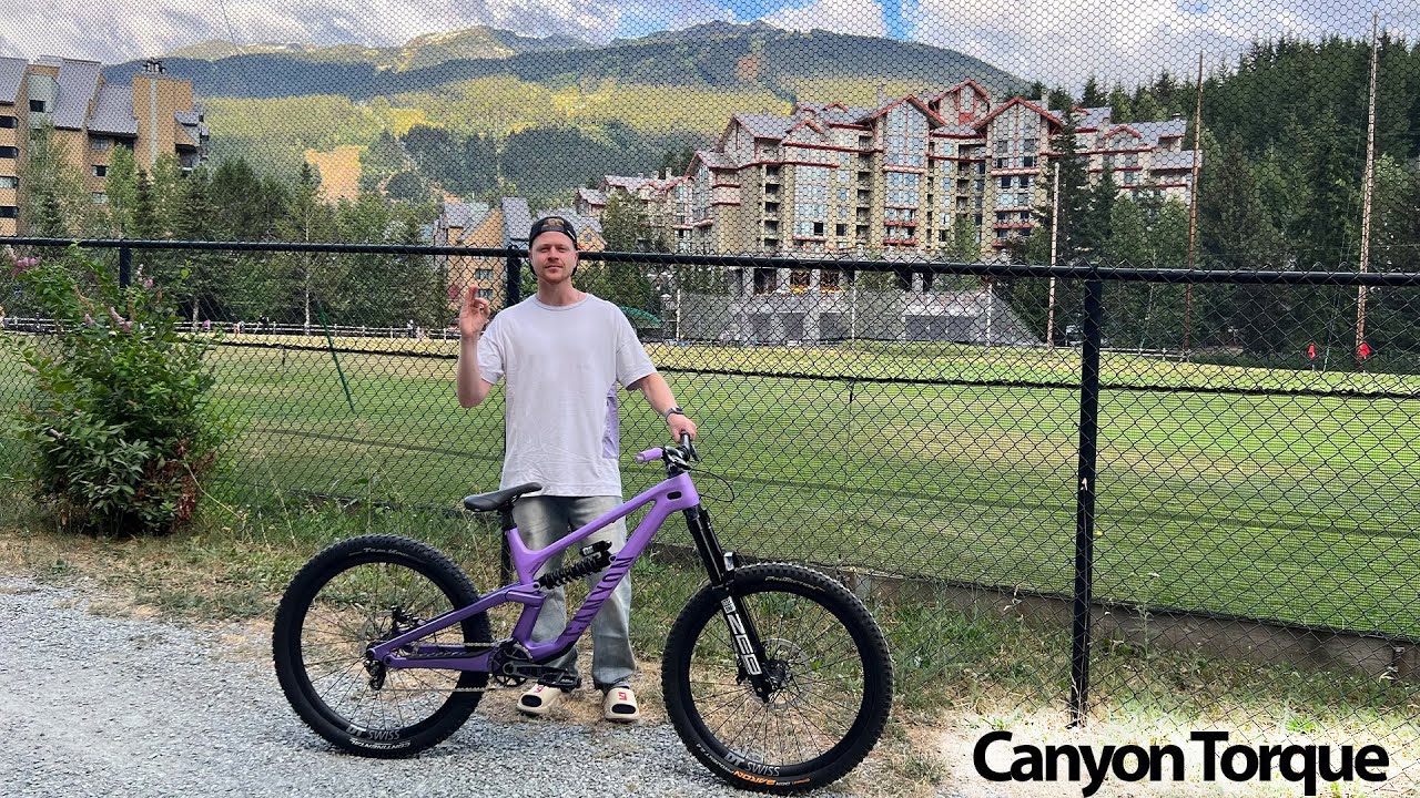 Мой новый велосипед для Crankworx Whistler! Canyon Torque