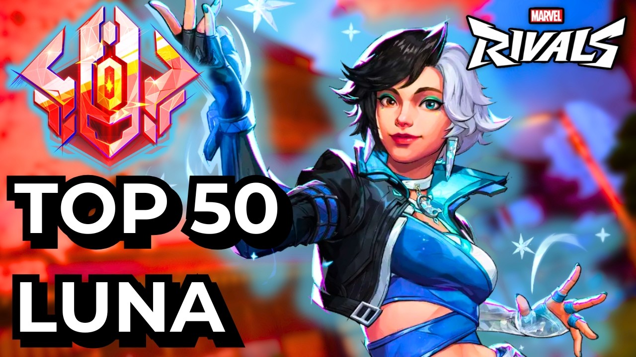 ТОП 50 Luna Snow | Melcure | Marvel Rivals, сезон 8