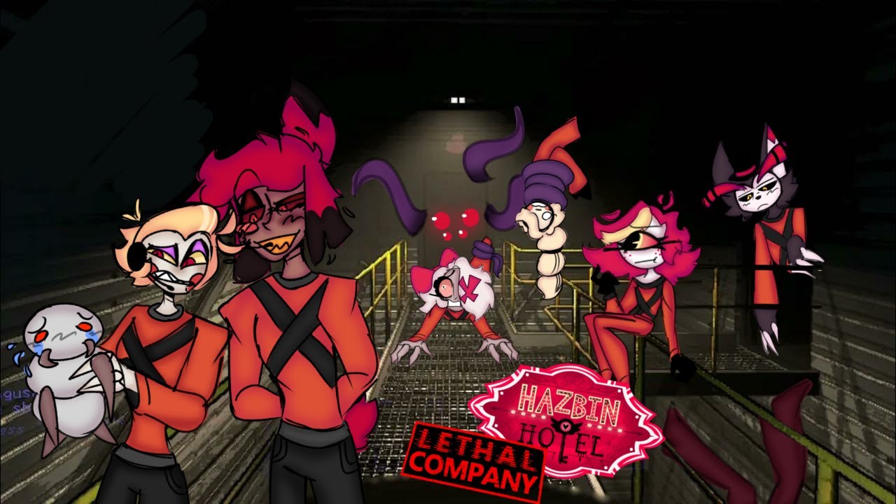 Hazbin Hotel Characters Work For The Company...