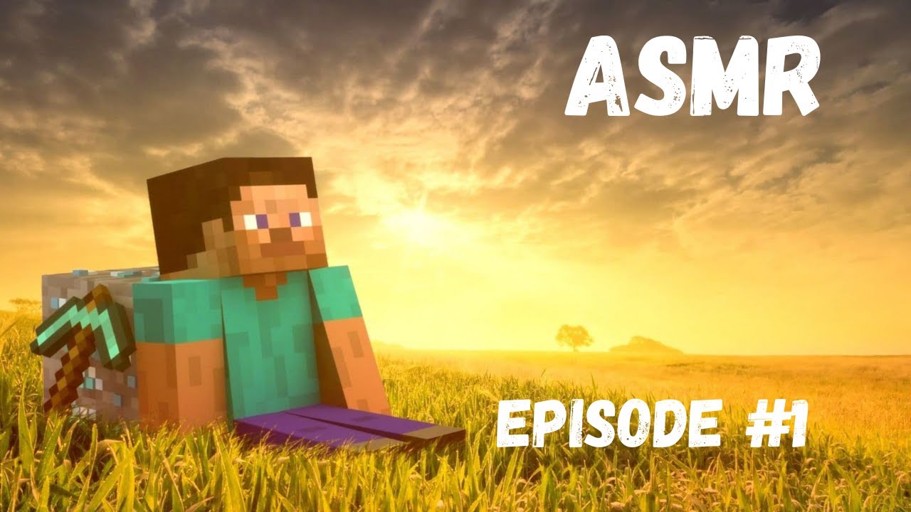 ASMR MINECRAFT | Ma survie #1