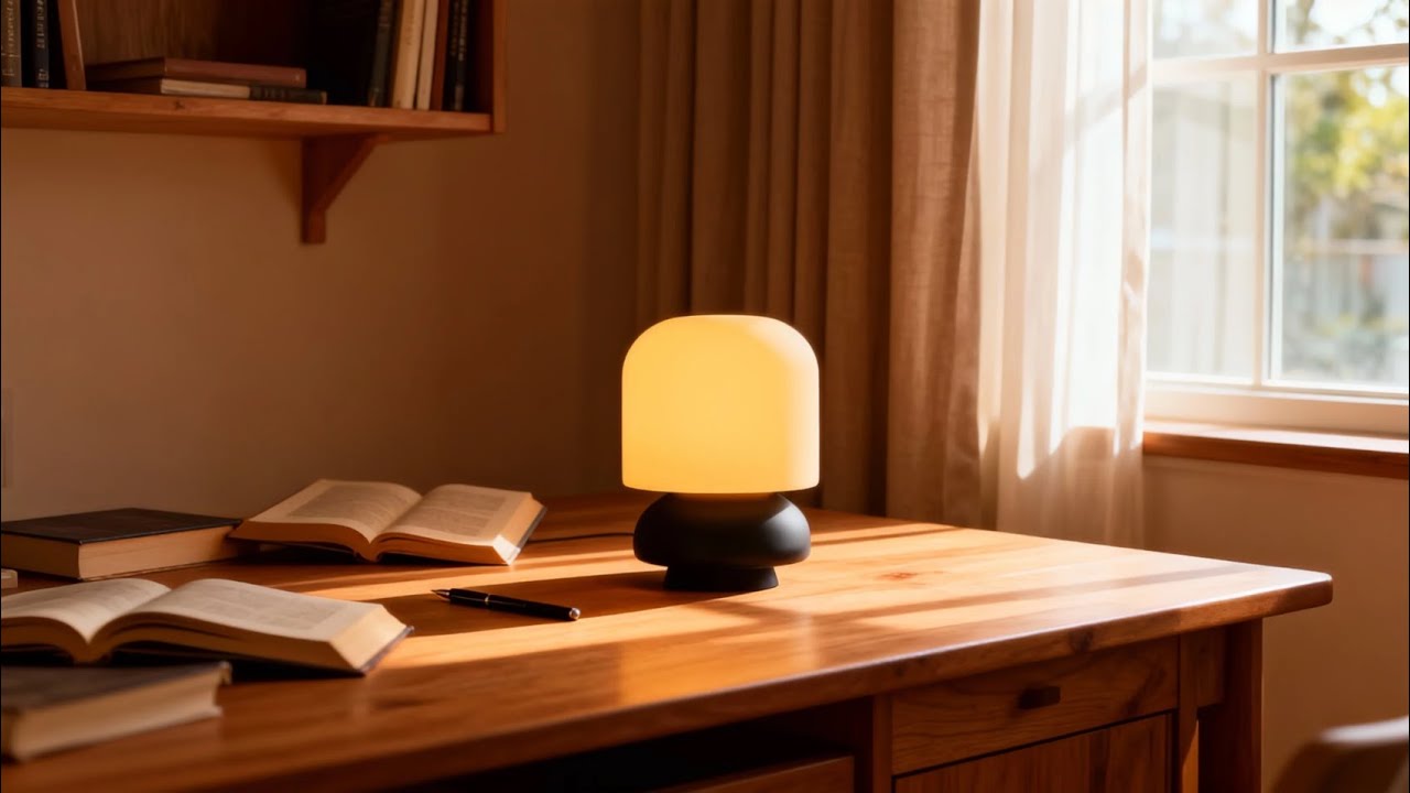 3D-Printed Textured Table Lamp: How to Redefine Home Space Ambiance with One Light?