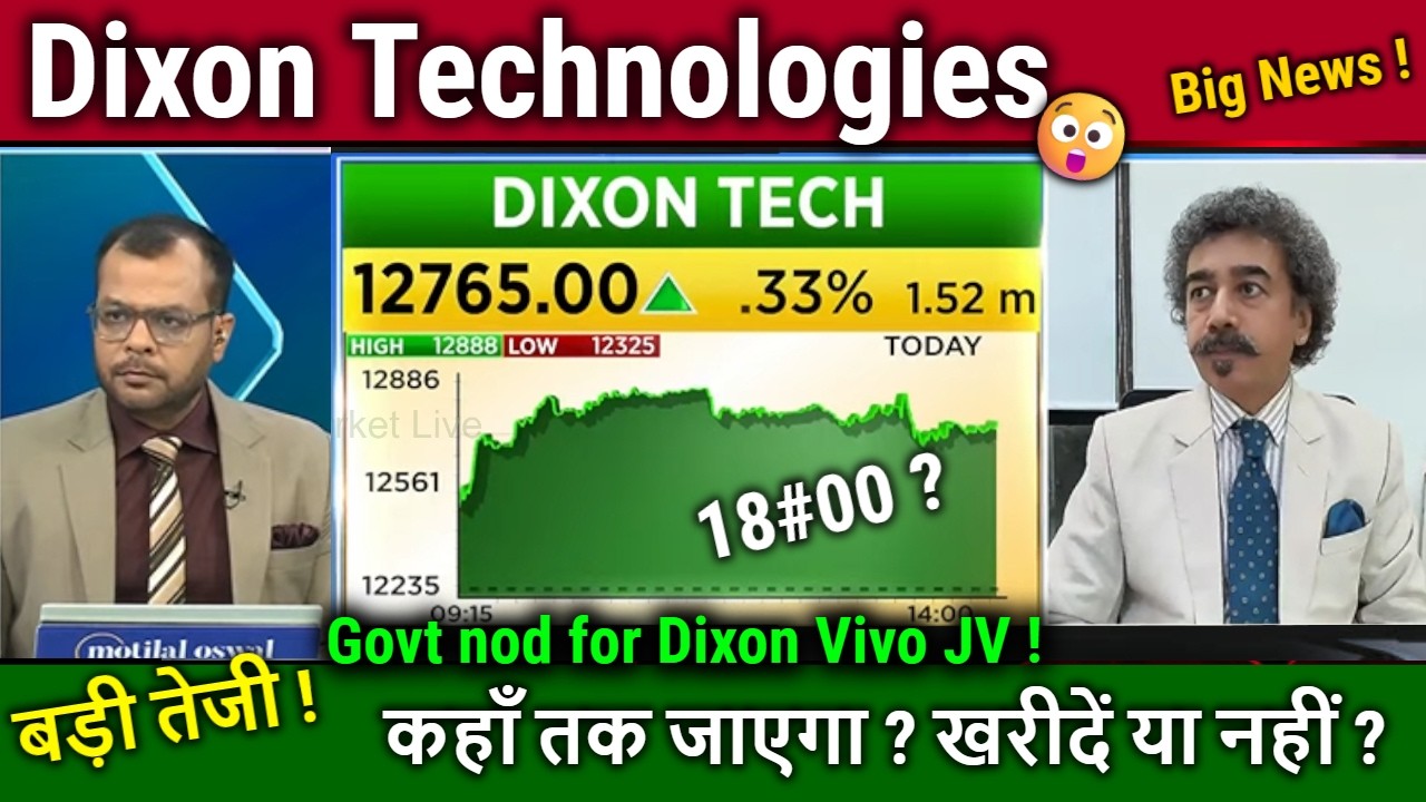 Dixon Technologies share latest news,Govt nod for Vivo JV !,dixon analysis Anuj Singhal,target,split