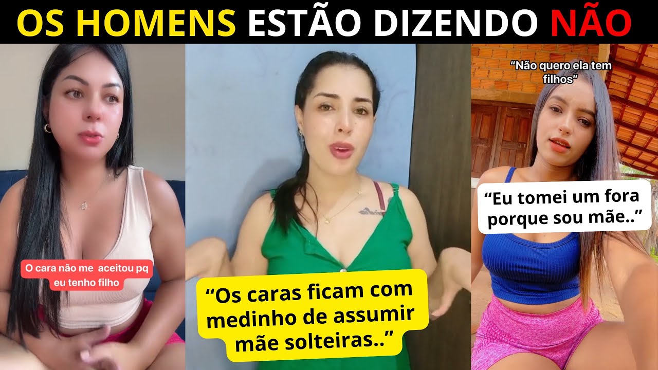 Mães solteiras ARREPENDIDAS Querem que Outro HOMEM Assuma o B.O