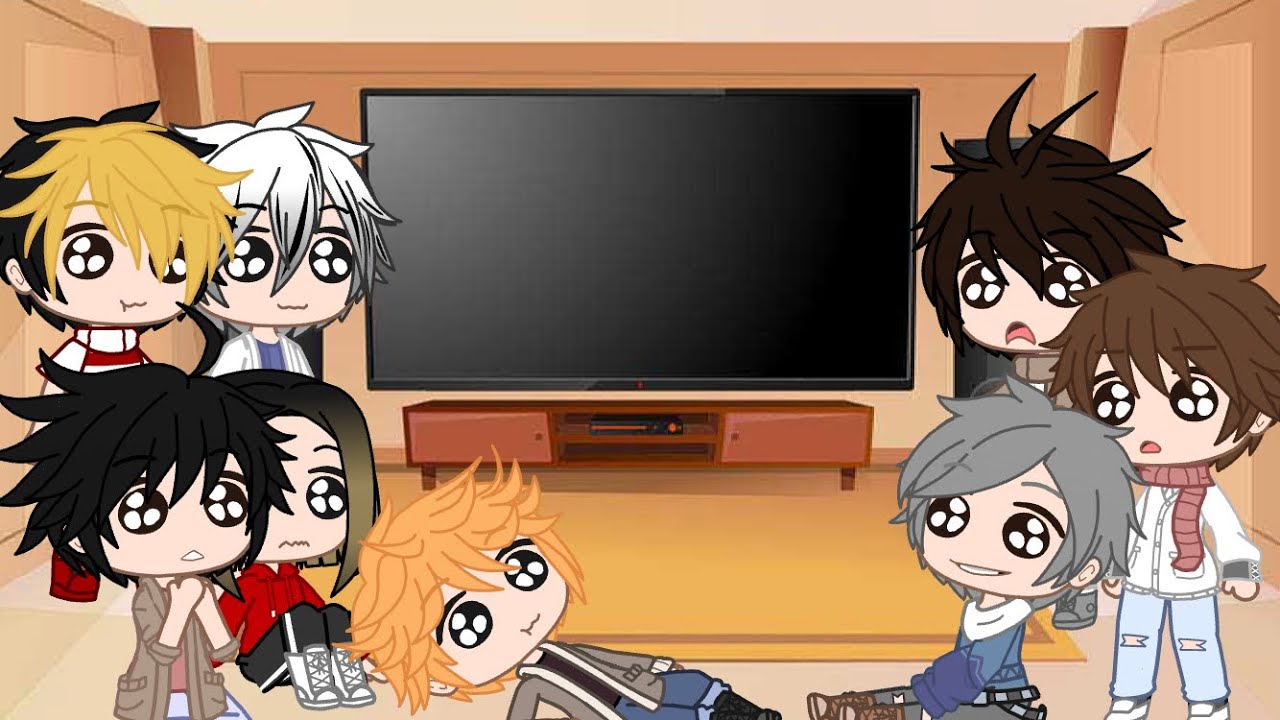 Haikyuu react to Kageyama and Todoroki•Haikyuu x Bnha x demon slayer• My Au•Gacha club