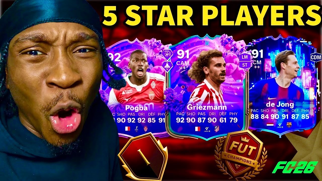 Вывожу свою невероятную команду с 5 звездами мастерства в FUT Champions… 15-0?!😱