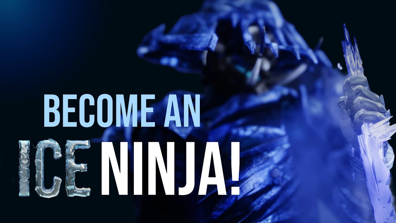 Mask Of Fealty Stasis Hunter - Ultimate Ice Ninja