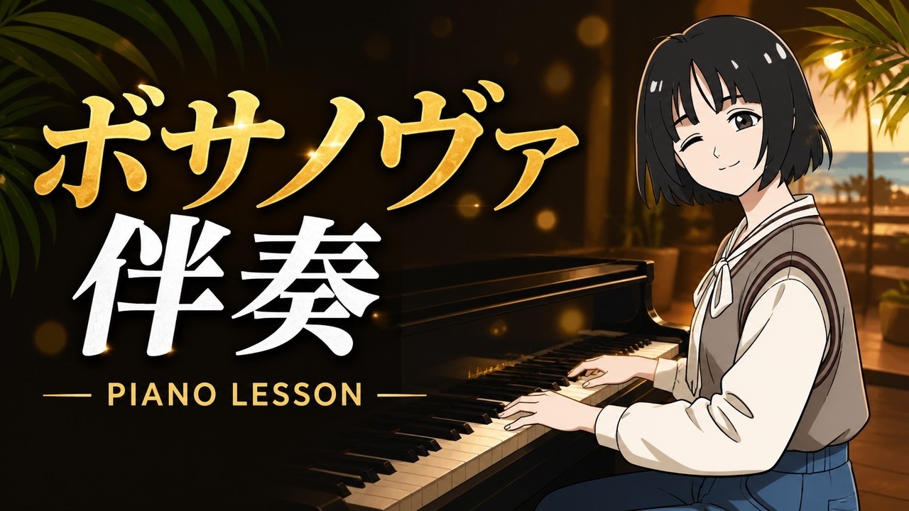 ボサノヴァをピアノ弾き語りで演奏するポイント