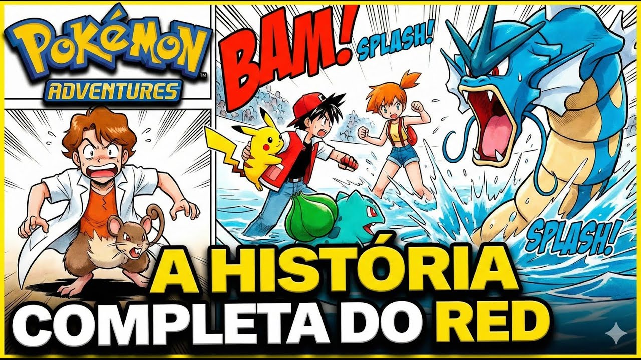 Pokémon Adventures #02: A Saga de Red! (Capítulos 6 ao 10)