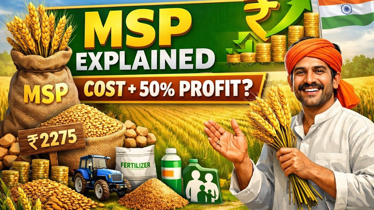 What is MSP? Minimum Support Price Explained | MSP Calculation A2+FL & C2 | Green Agri 