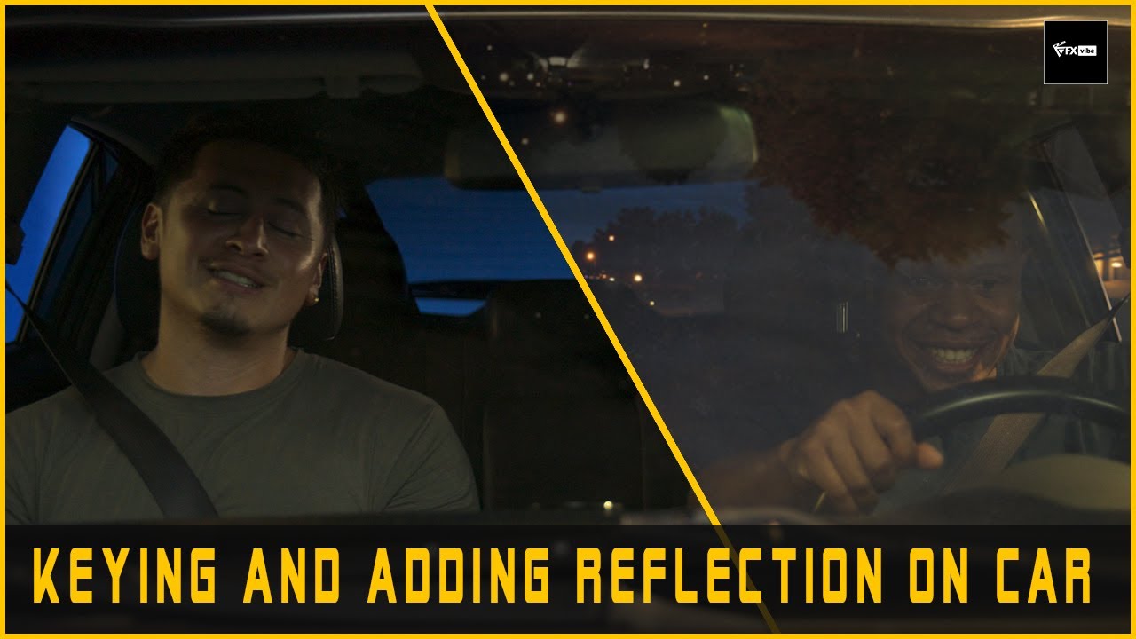 KEYING AND ADDING REALISTIC REFLECTIONS ON A CAR WINDSHIELD | NUKE VFX TUTORIAL