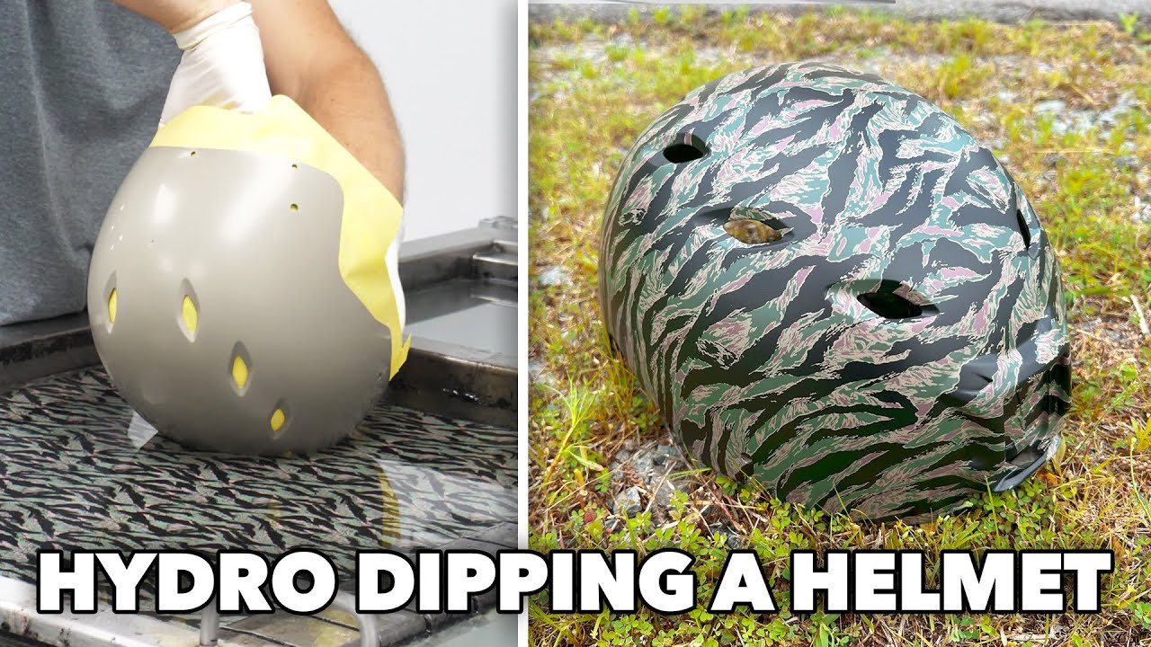 How to HYDRO DIP a Helmet
