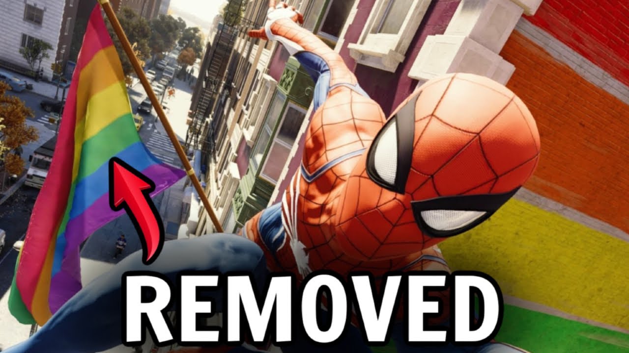 LGBT Content gets Removed from Spider-Man 2, all Corpos Want is Your Money