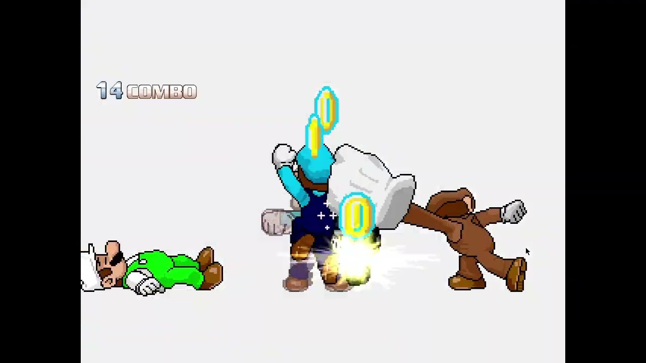 MUGEN Survival #155: SSB PHR4(eu) e SSB DLG Rafael Play with Family