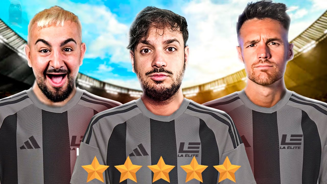 HICE un EQUIPO INVENCIBLE con PAPI GAVI y KOLDERIU 🔥