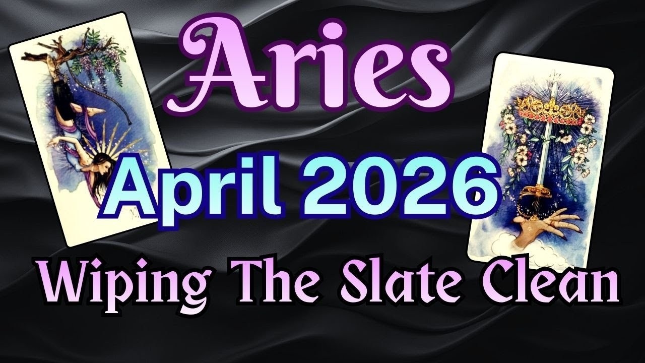 ♈ ARIES (April 2026) Monthly Tarot Reading: 