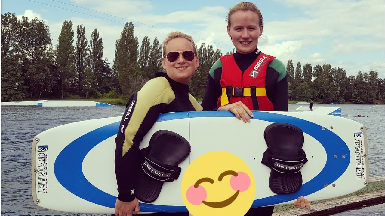 Wasserski mit Eva & Kathi 🌊 Vlog#1 🌊 Super schöner Tag mit Nina, Kaan & Yoshi | Follow us around