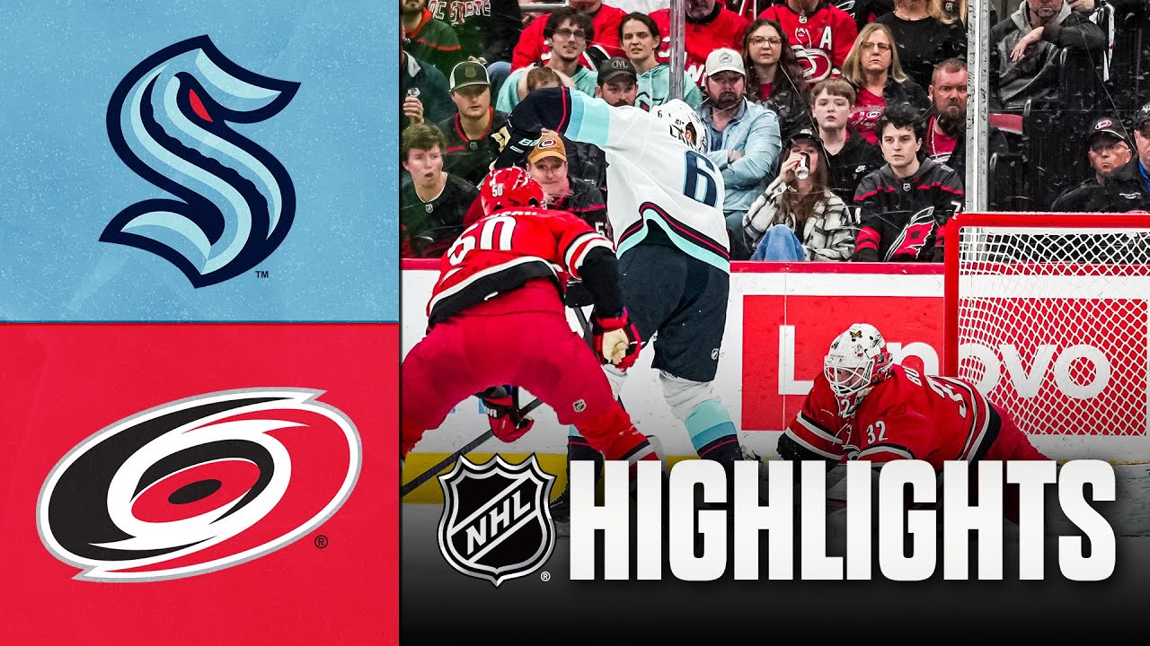 Kraken vs. Hurricanes | NHL Highlights | January 10, 2026