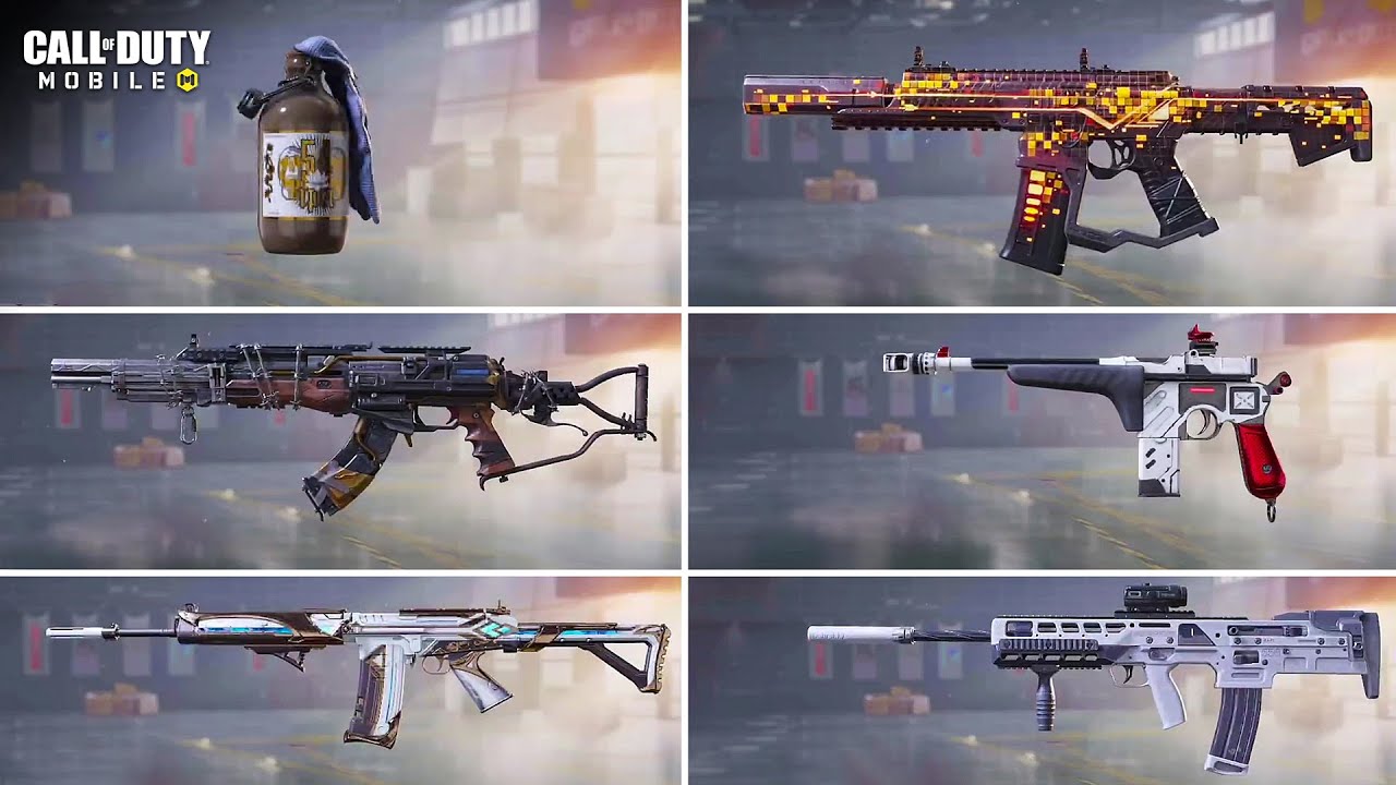 Season 3 All Free & Paid Epic Guns CODM - Unique Weapons S3 COD Mobile