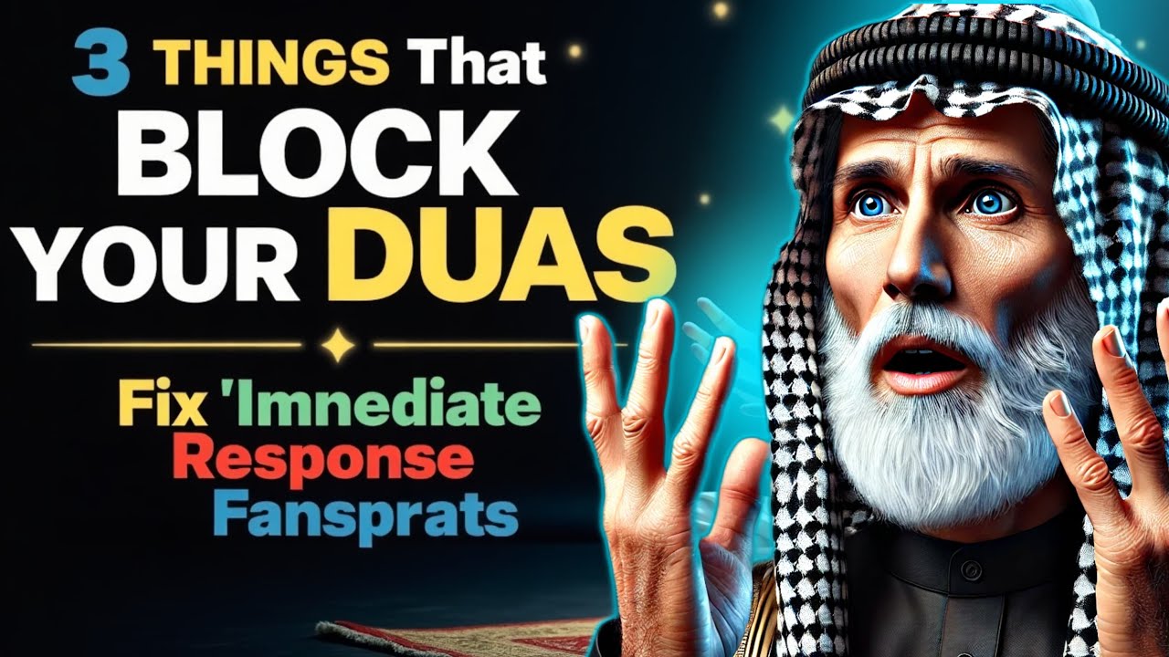3 Things That Block Your Duas – Fix These to Get Immediate Response!