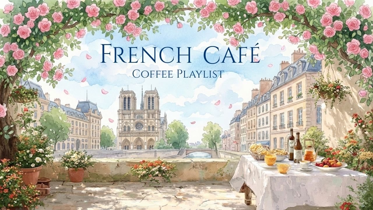 FRENCH CAFÉ 🇫🇷 French Instrumental Music — Coffee Playlist | Guitar & Accordion
