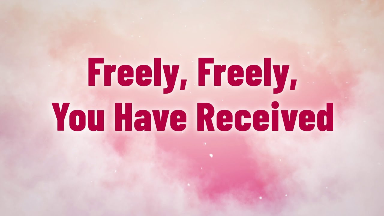 Freely, Freely, You Have Received ( Cover ) Song with Lyrics | Worship Song | Divine Hymns Elite