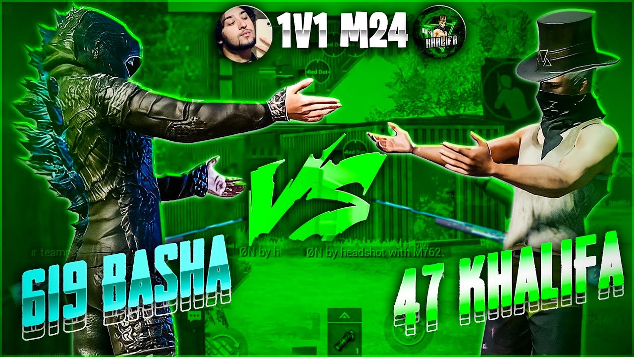 🥵Fake 47_KHALIFA VS 619_BASHA| Full 👿Heavy wala M24 TDM | No Hate