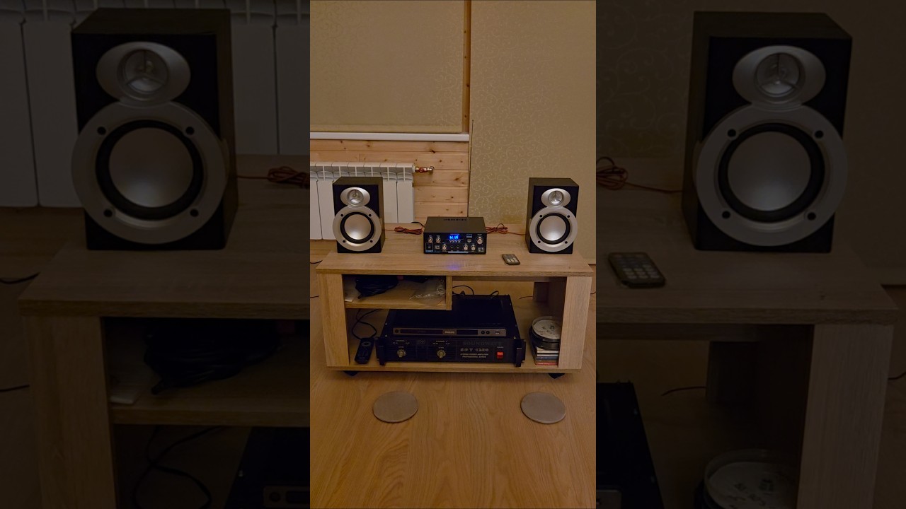 China amp AK55 & speakers SilverCrest LIDL KH3528