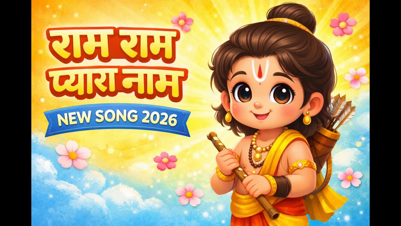 Ram Ram Pyara Naam 🌸 | Shri Ram Bal Bhajan #rambhajan #bhajan #hindibhajan