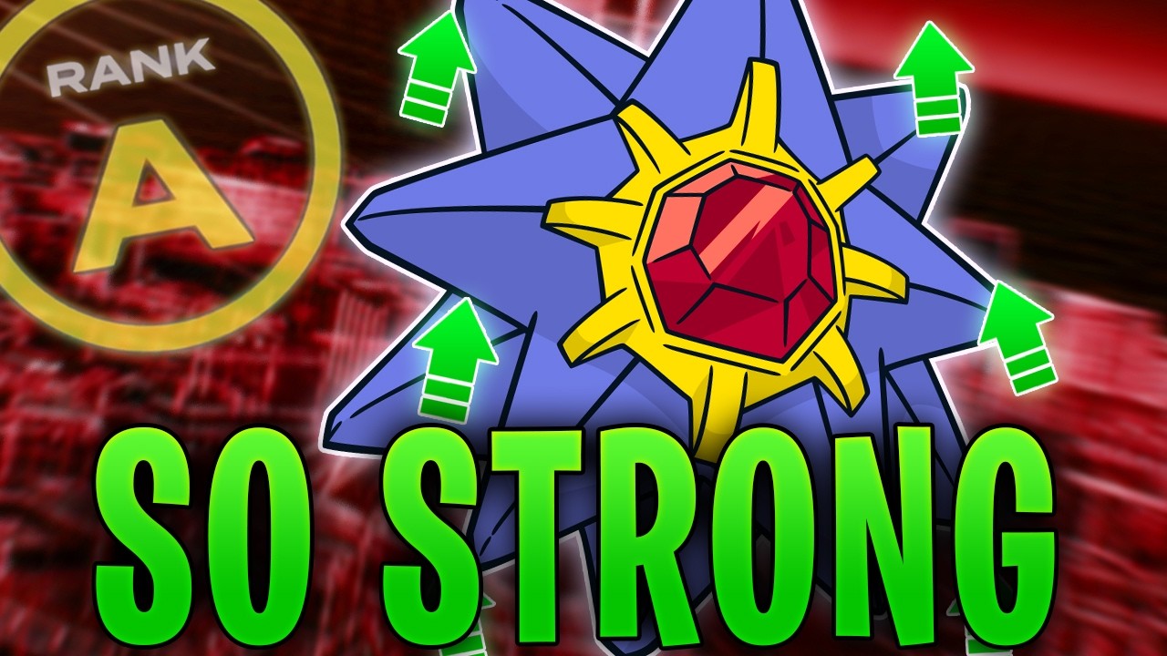 So STARMIE is actually SO STRONG in Legends ZA...