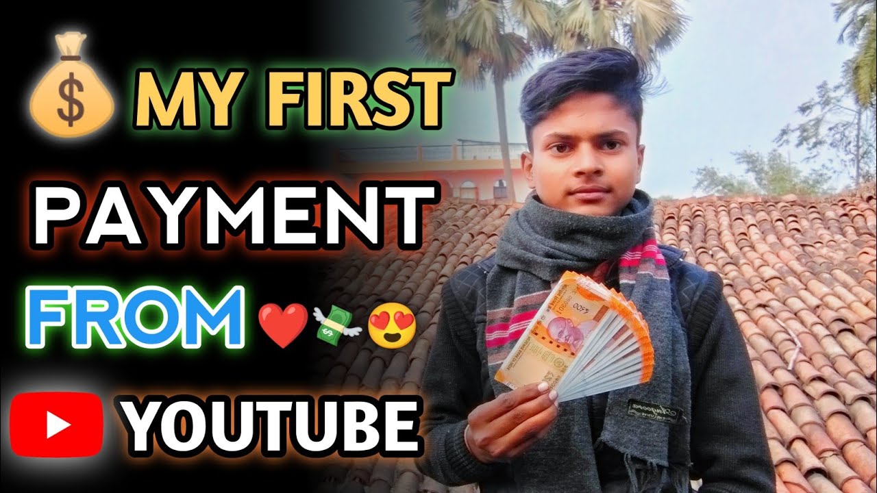 My First Payment From Youtube ! First Youtube Income ?