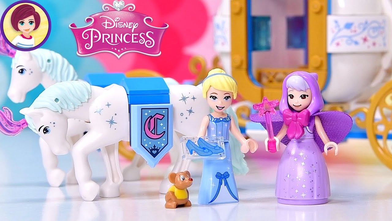 Possibly Cinderella's best carriage yet! Lego Disney Princess Cinderella's Royal Carriage Build