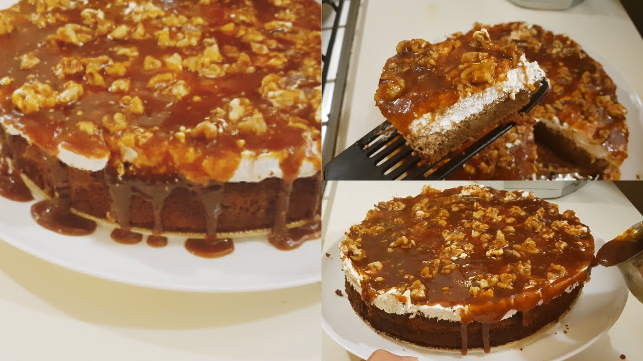 #torta# al caramello si scioglie  in bocca (con caramello  fatto in casa)😋💯