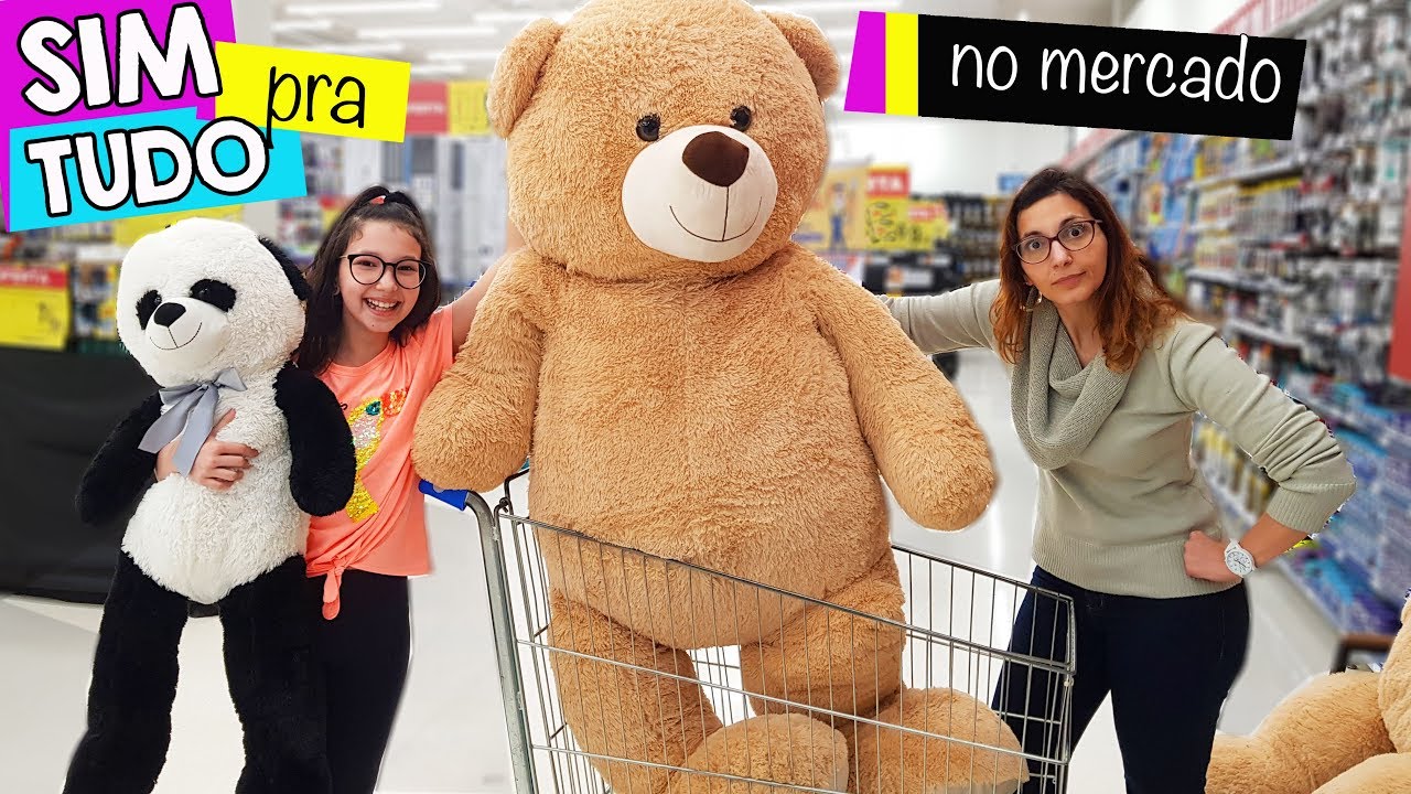 MINHA MÃE DISSE SIM PRA TUDO NO MERCADO | Luluca