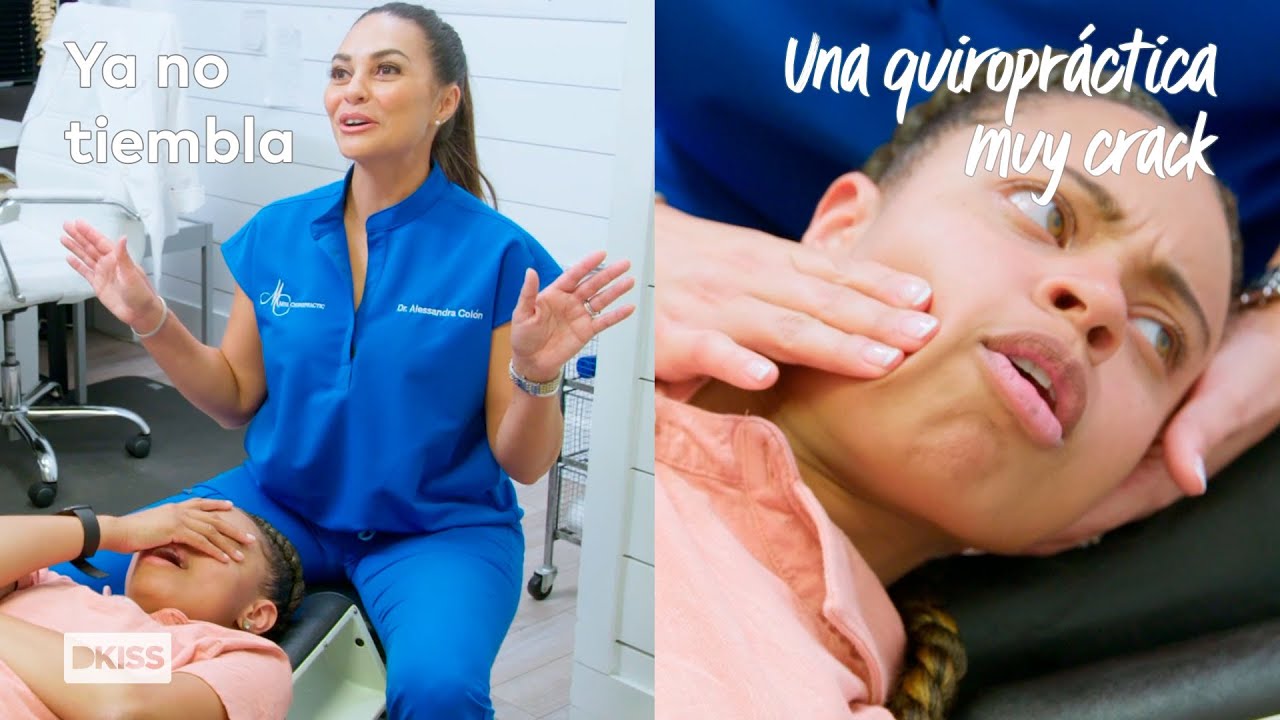 Le cruje el cuello y le reinicia el cerebro | Una quiropráctica muy crack
