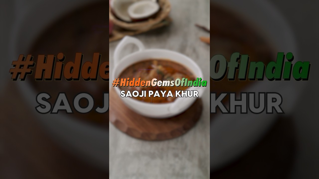 Mutton lover's ka masaledaar delight, Saoji Paya Khur, an #HiddenGemsofIndia Click▶️for full recipe