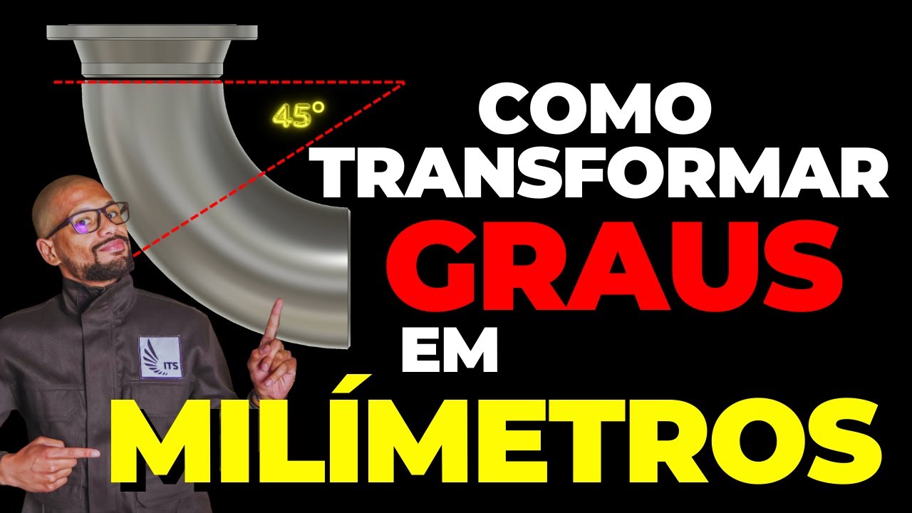 Como transformar graus em milímetros e Vice Versa