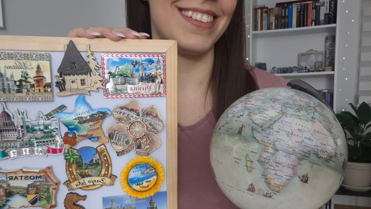 ASMR Mape i Putovanja - Andaluzija | Tapping, scratching and storytelling 🗺🌍🇪🇸