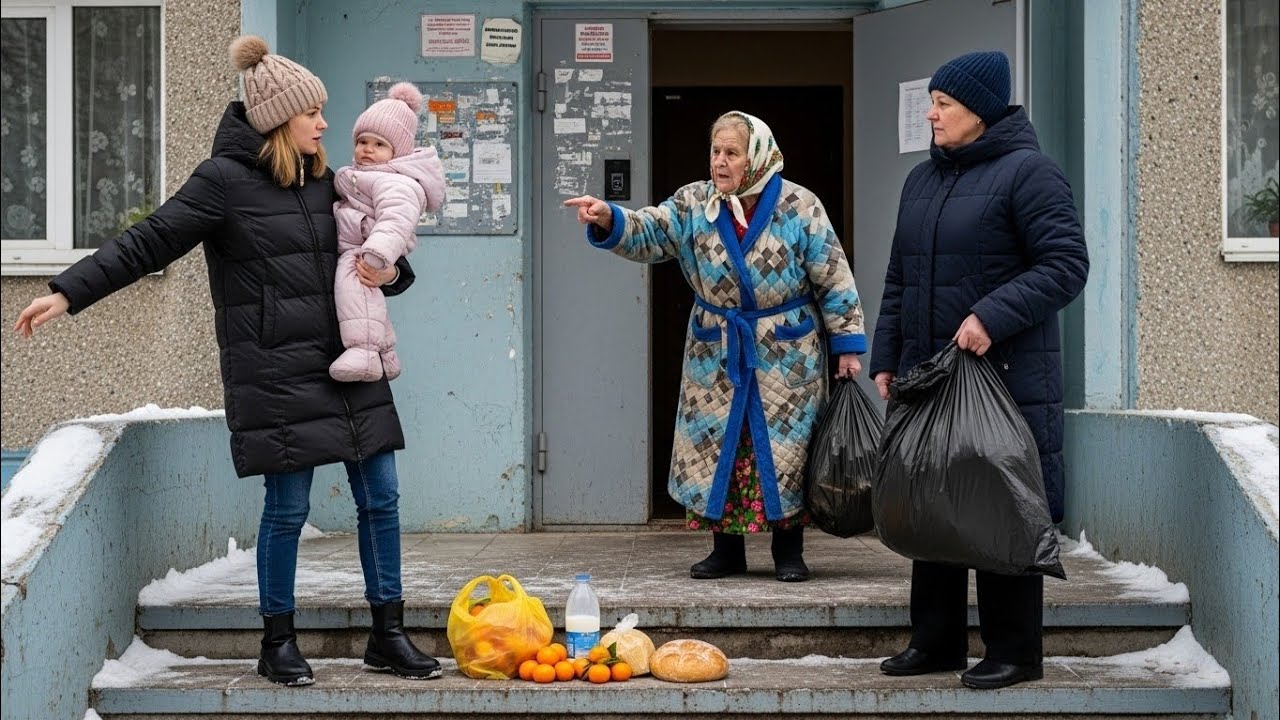 Свекровь толкнула меня с ребёнком на руках — а вечером узнала ШОКИРУЮЩУЮ ПРАВДУ