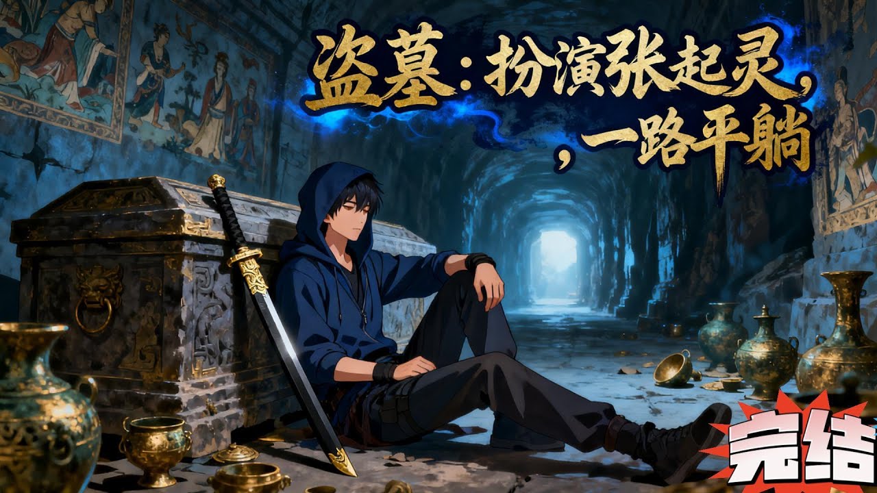《盗墓：扮演张起灵，一路平躺》（无敌流+系统+快节奏+爽文+队友养成） 林夜一觉醒来，竟穿越到《鬼吹灯》的世界，砸进了胡八一团队的沙漠之行。 #漫画#推文#持续更新#有声#動漫 #盗墓